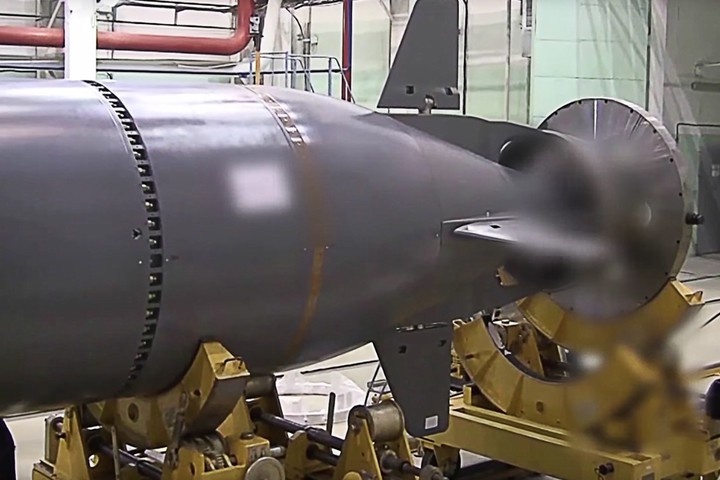  Фото © Пресс-служба Минобороны РФ / Комплекс «Посейдон»