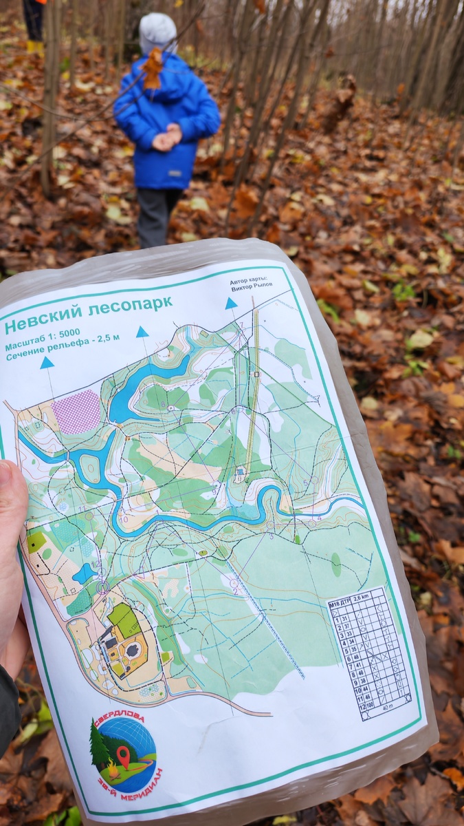 Карта маршрута и контрольные точки