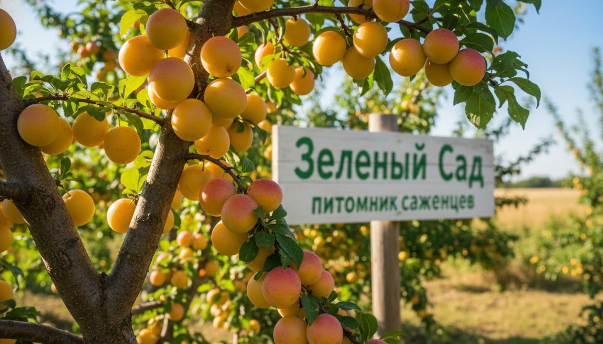 Выращивание саженцев алычи в Красноярске.