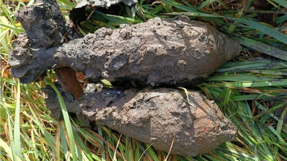    Минометные мины времен ВОВ обнаружили в Курске