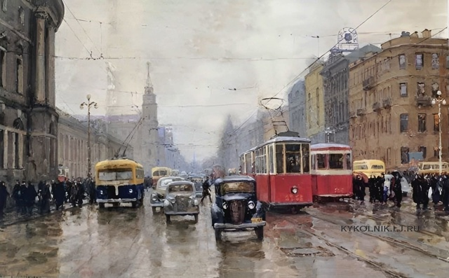 Работы советских художников. Часть 119