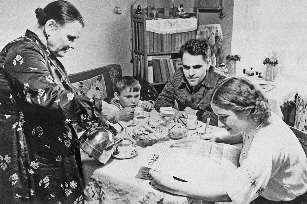 советская семья