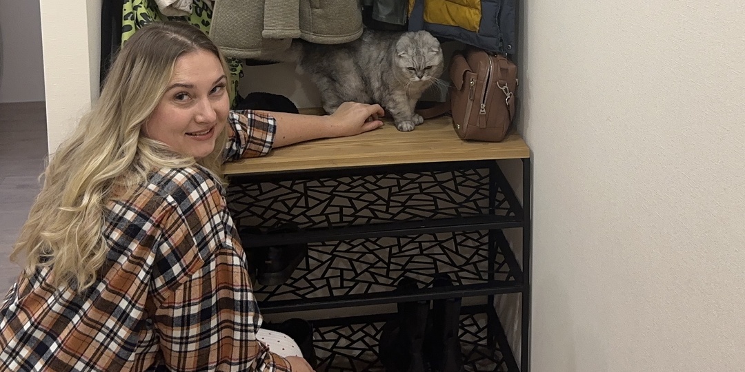 Такая только у меня: муж сделал роскошную обувницу. Весь процесс и где мы промахнулись