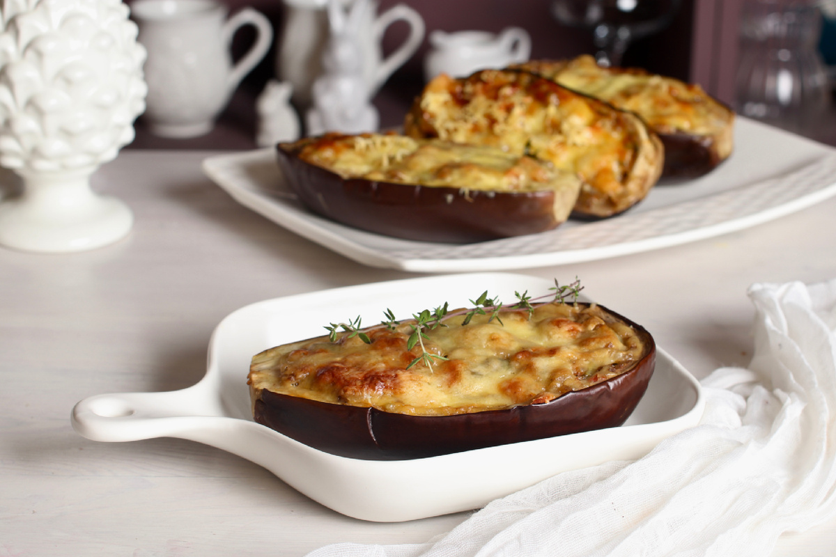 Баклажаны «Лодочки»