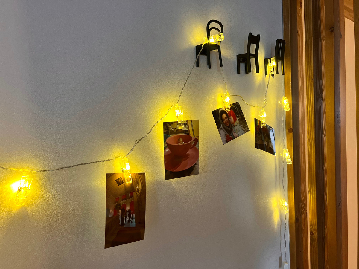 Гирлянда-прищепка