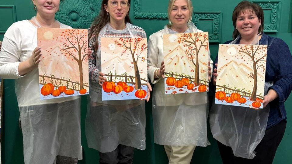 Совсем ничего не получилось на мастер-классе по рисованию