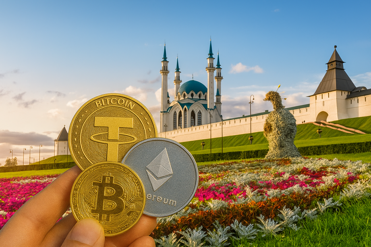 Обмен крипты в Казани 2025