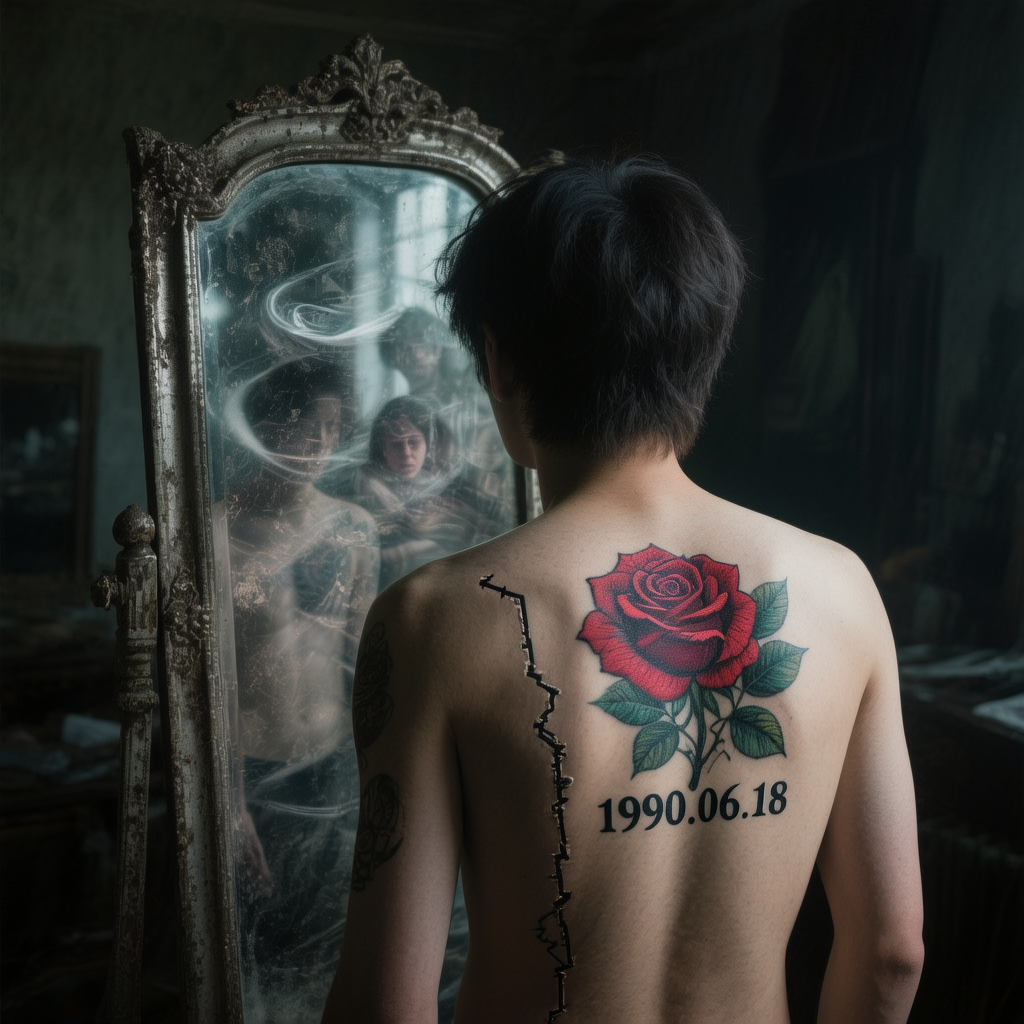 Спина, на которой отражены важнейшие воспоминания — каждый рисунок якорь для прошлого и будущего.