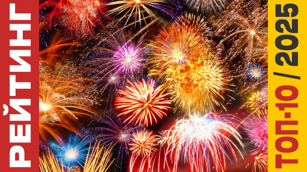 ТОП-10 Салютов и фейерверков 2025 года: Рейтинг лучших моделей