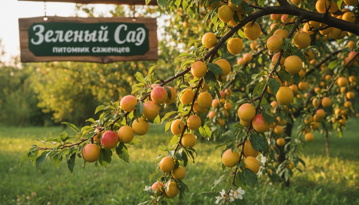 В Омске выбор саженцев алычи от питомника Зеленый Сад.