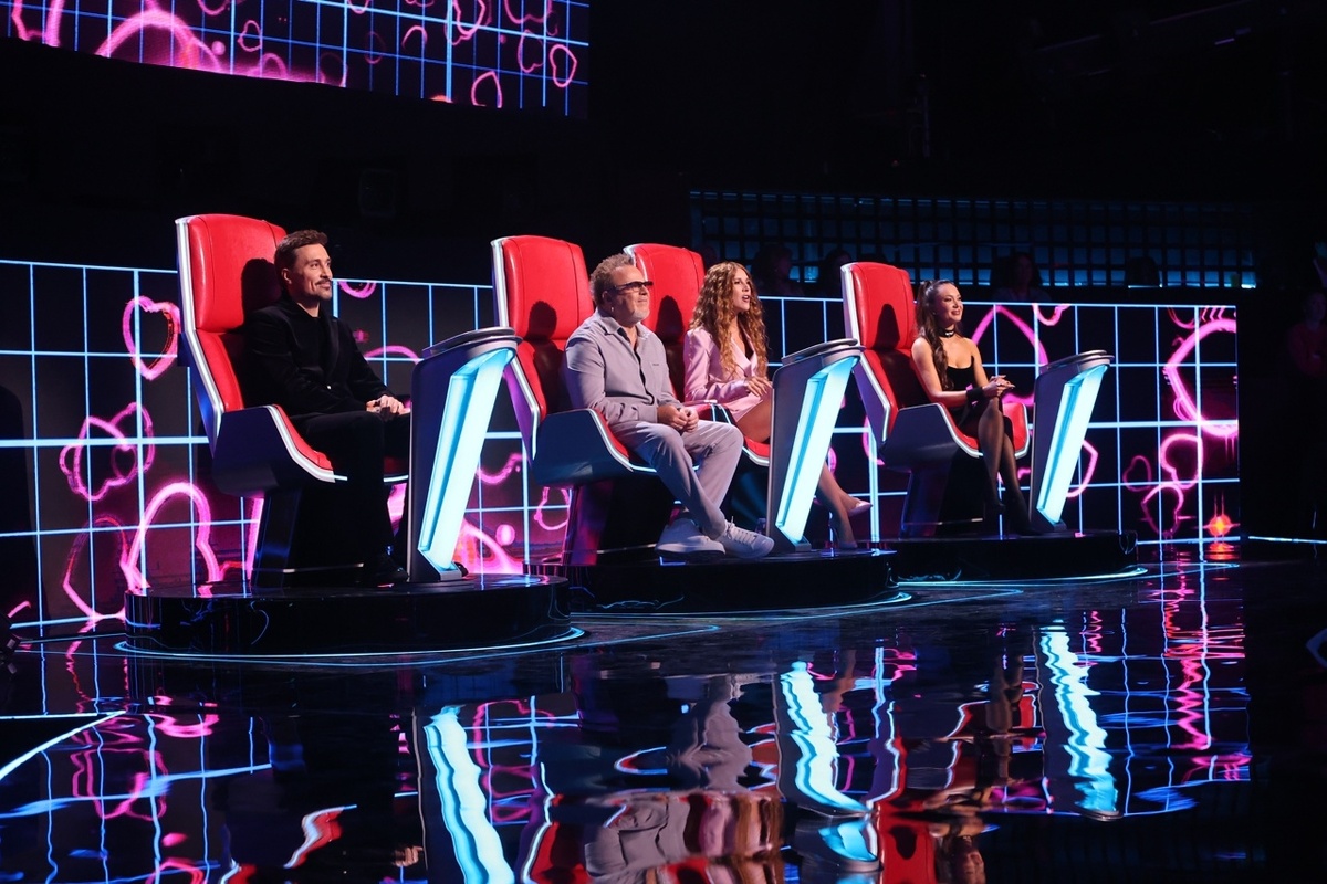 Кадр из шоу "Голос.Дети"-2025, Первый канал, 12 сезон, 9 выпуск, 31 октября 2025