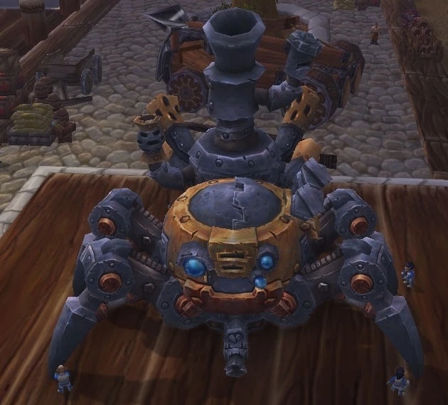 Механо-танк, разработанный гномами.