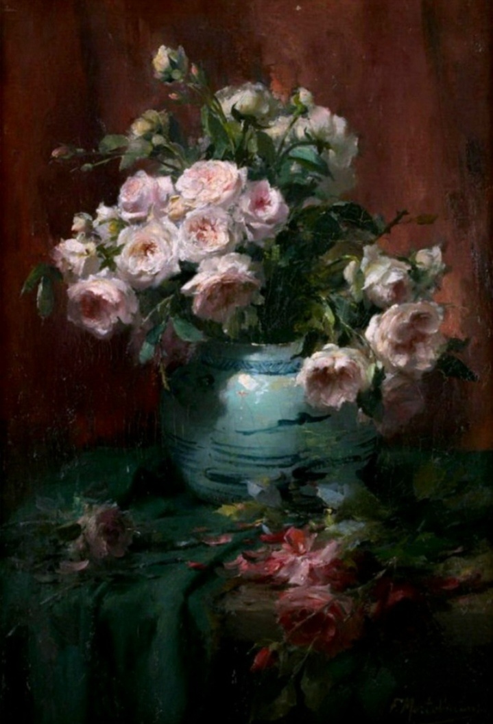 Франс Мортельманс. Утренние розы. 