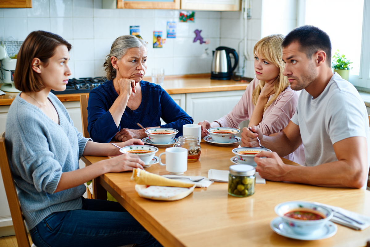 - Если вам так не нравится моя готовка, можете ужинать в ресторане или готовить сами, - предложила я свекрови после очередной критики.