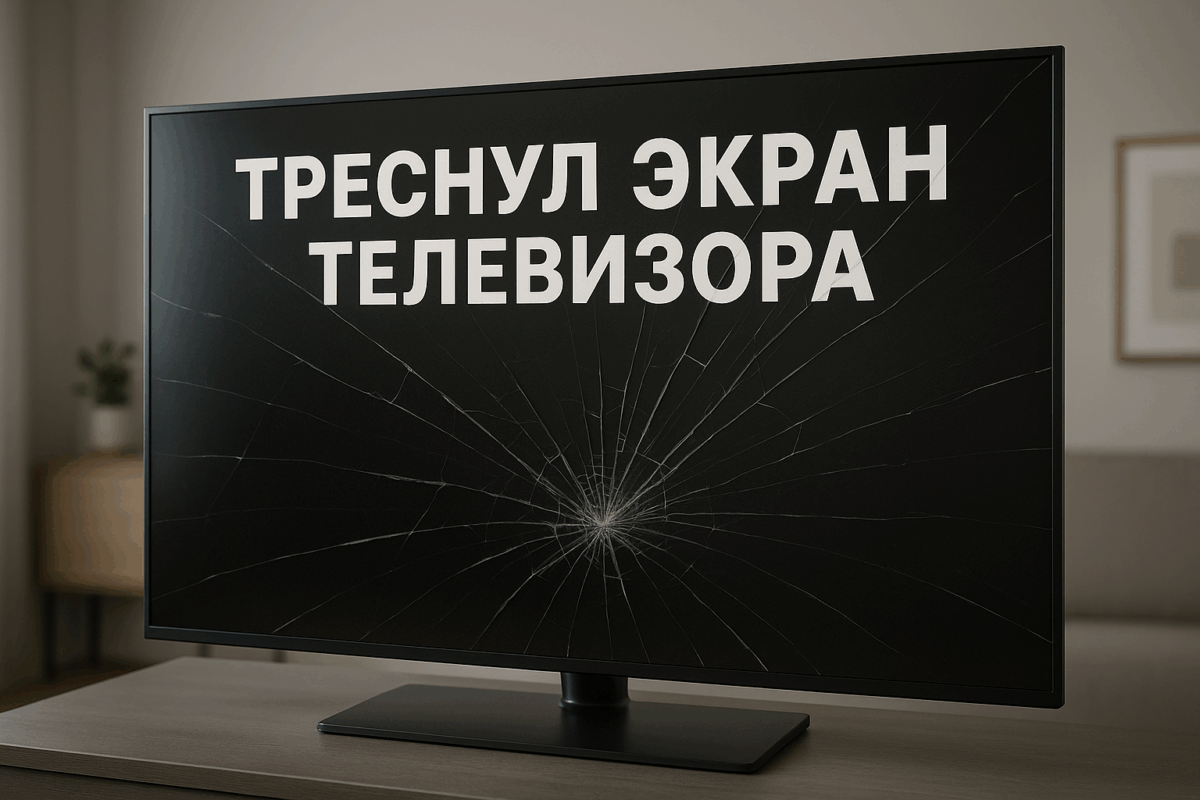    Треснул экран телевизора — ремонт или замена Михаил Юрьевич