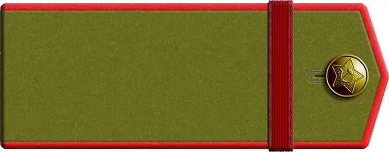 Полевой погон ефрейтора СА