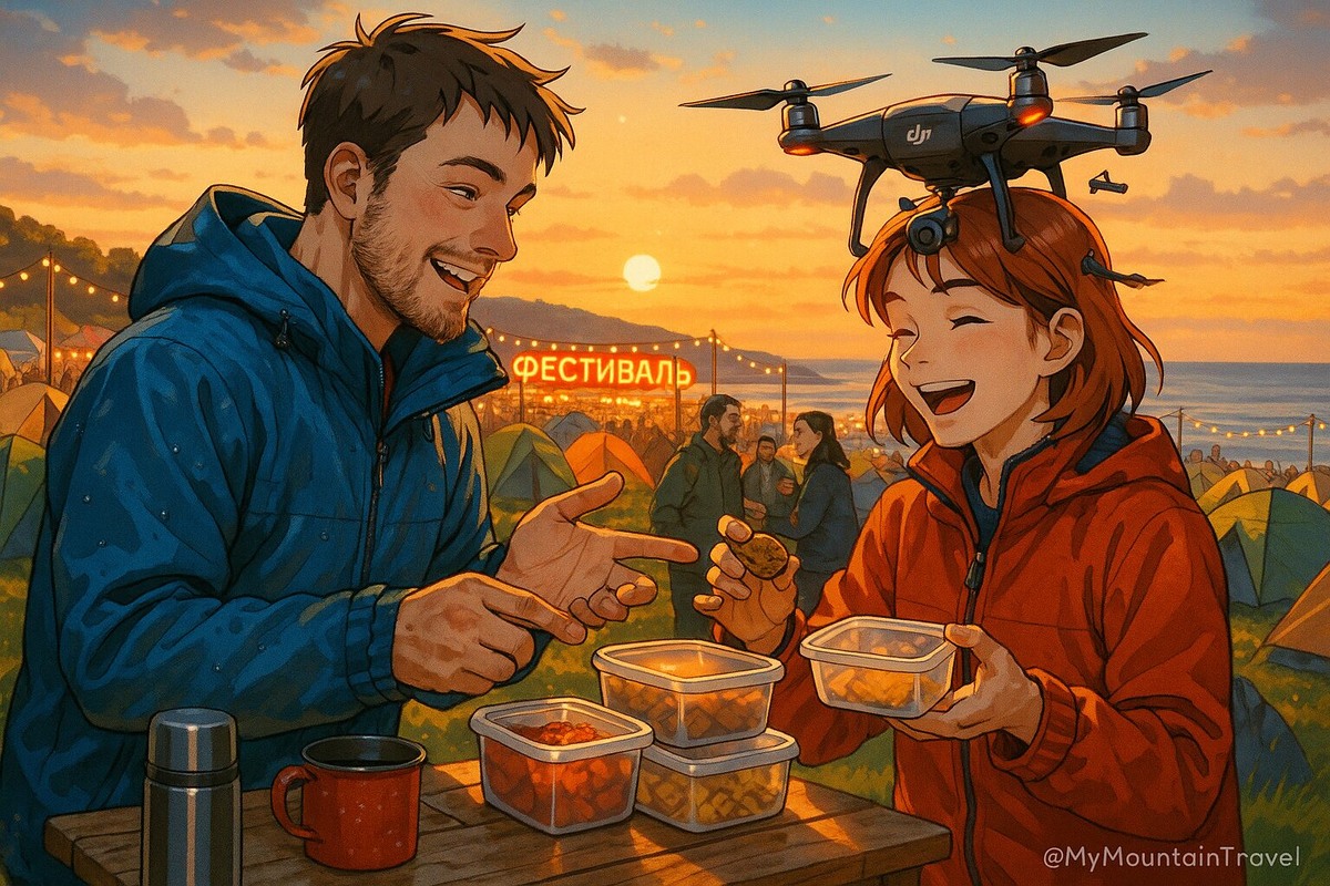 Рацион для похода в горы