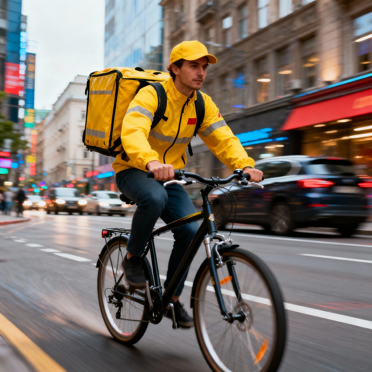 Работа в Яндекс Еде в городе Батайск на любом транспорте или пешком