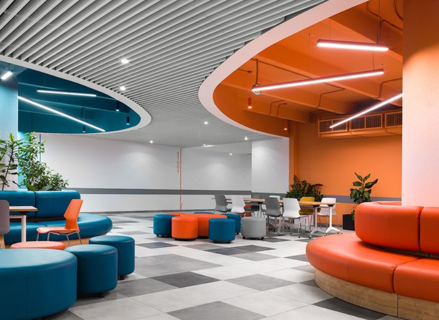 РУДН, дизайн от студии HAAT (найдено в Пинтерест)