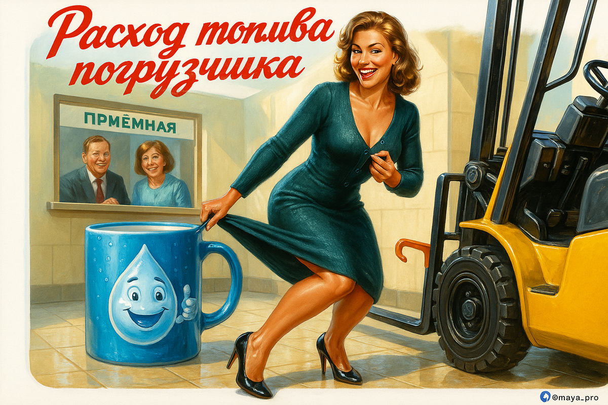    Эффективность расхода топлива на погрузчике admin