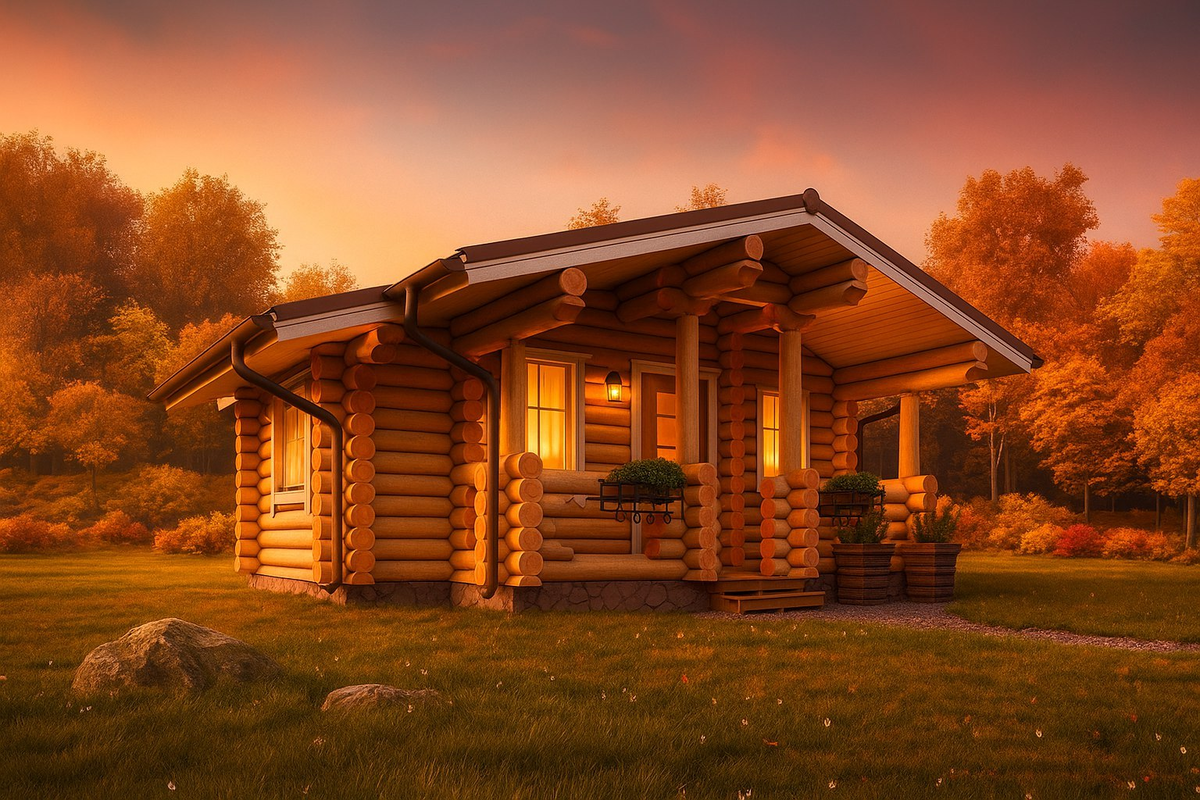 Баня из бревна или бруса