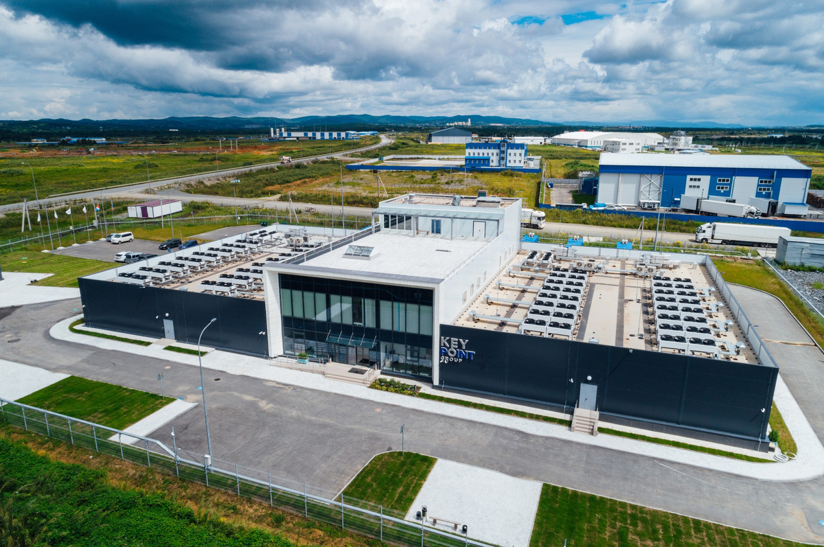 Цифровая кладовая компании Key Point в Приморье 