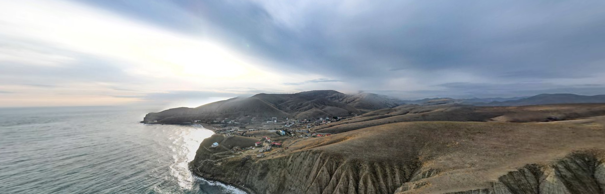 Мыс находится рядом с Судаком. Фото Яндекс.Панорамы