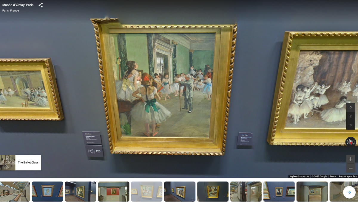 Наконец, попала в Орсе, пусть и виртуально :)