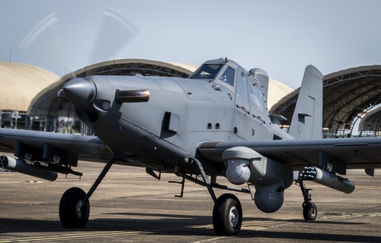 An OA-1K Skyraider II