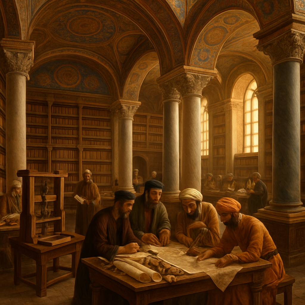 Величественная библиотека в Константинополе - кладесь мировой культуры