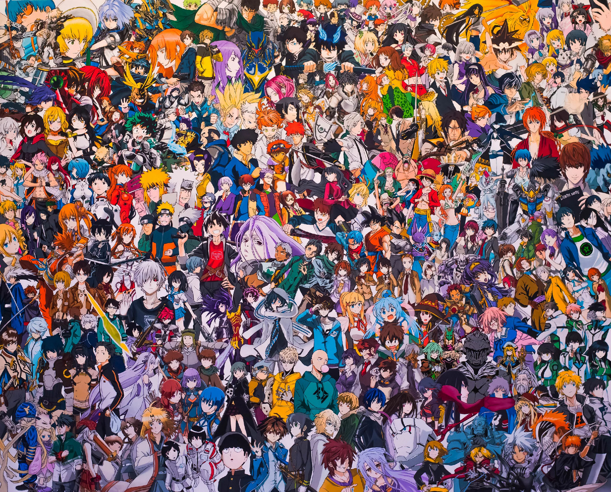 КУЧА АНИМЕ ПЕРСОНАЖЕЙ 2025