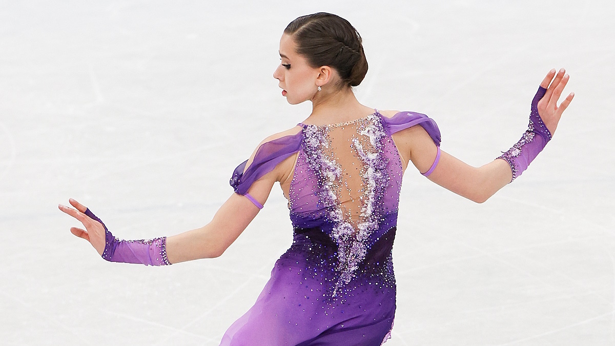    Камила Валиева на Олимпиаде-2022 в Пекине. Фото: GLOBAL LOOK PRESS