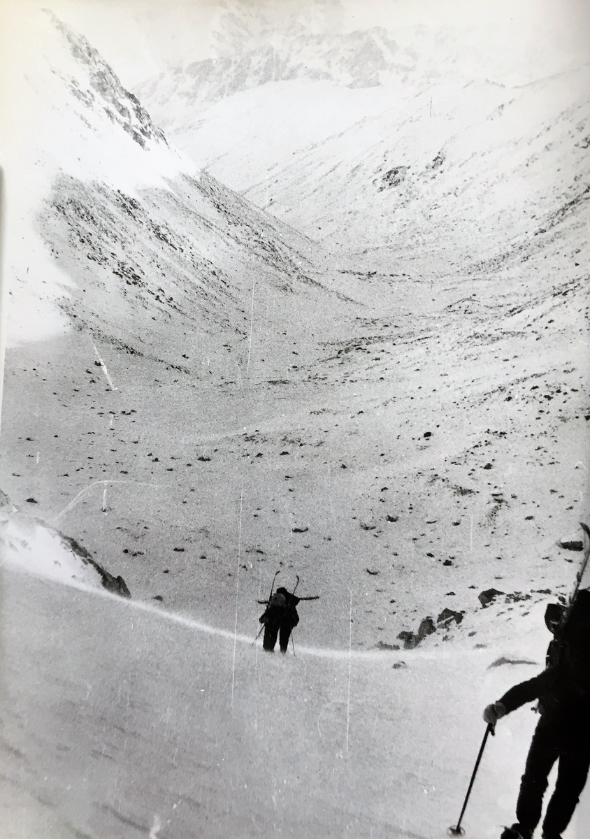 Выход в висячую долину.