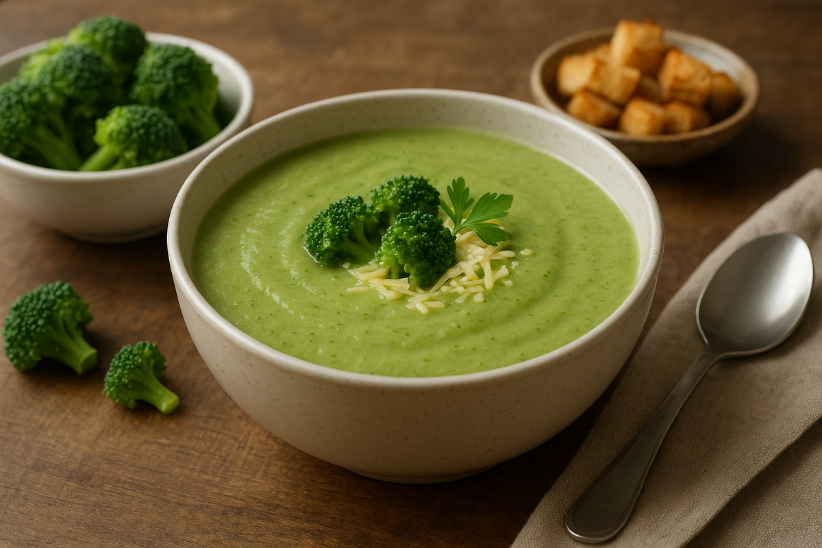 Крем-суп из брокколи