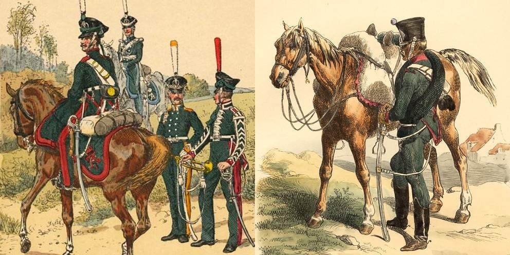 Егерские полки 1812 г