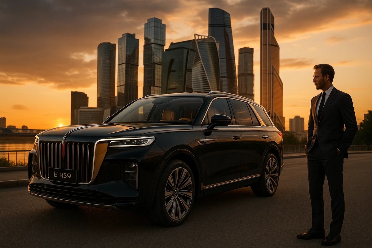 Hongqi E-HS9 - Императорский шик