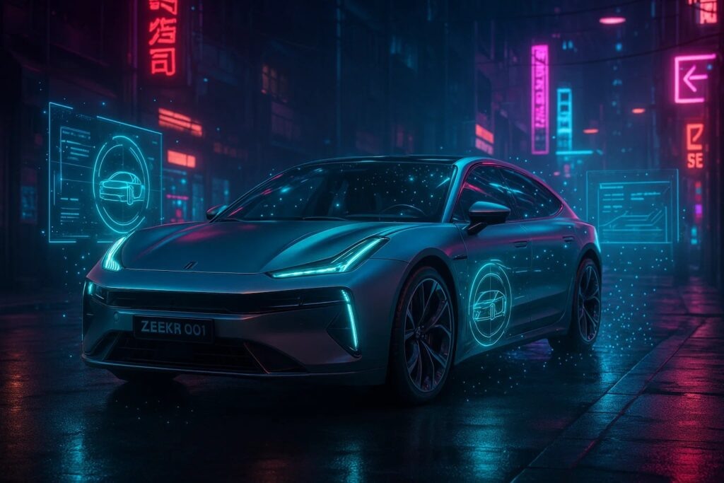 Zeekr 001 - Технологический авангард