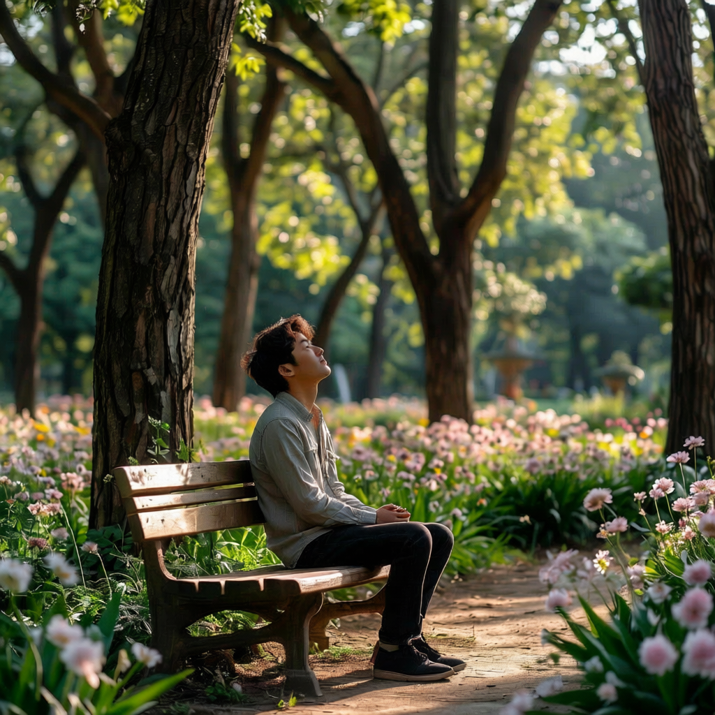 Давно ли вы - вот так, именно так, ПРОСТО ТАК - сидели в парке, на лавочке?