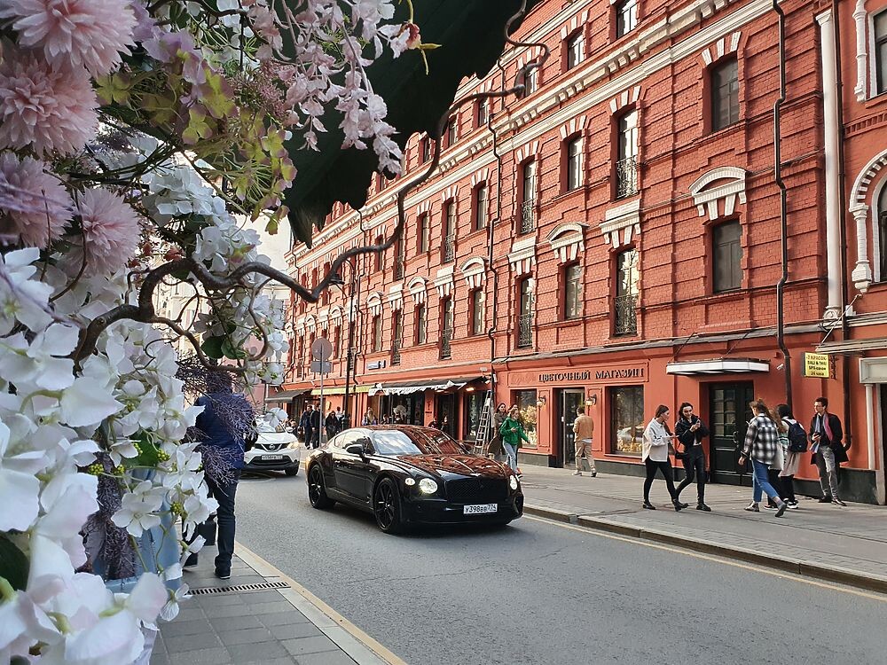 На улицах Москвы