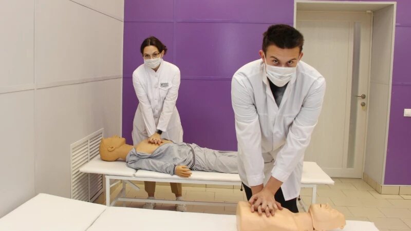     Симуляционный центр Барнаульского базового медицинского колледжа. Минздрав АК.