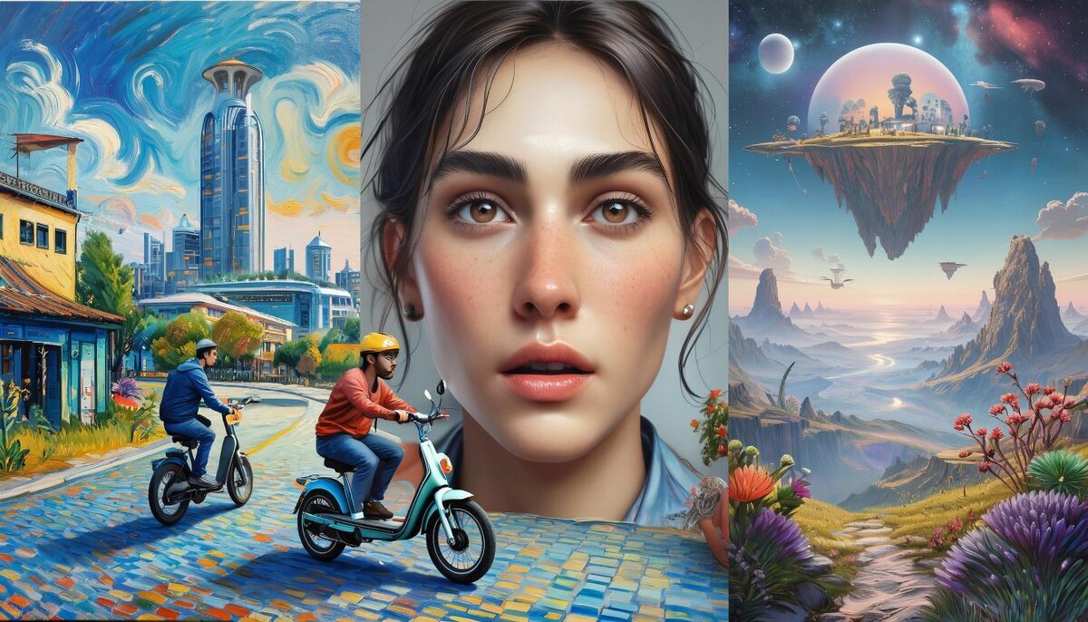 ИИ научился имитировать стили великих художников и создавать реалистичные изображения с нуля.