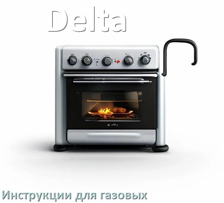 
Инструкция по эксплуатации газовой плиты Delta и официальное руководство пользователя на русском PDF