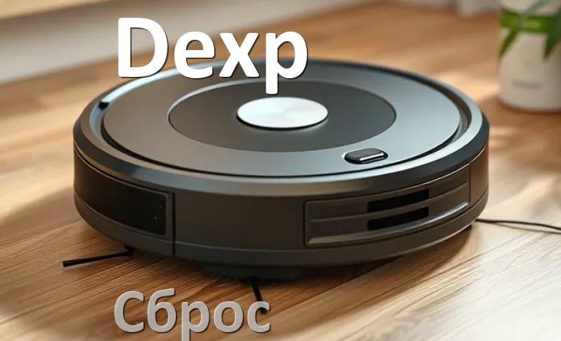
Как сбросить робот пылесос Dexp до заводских настроек