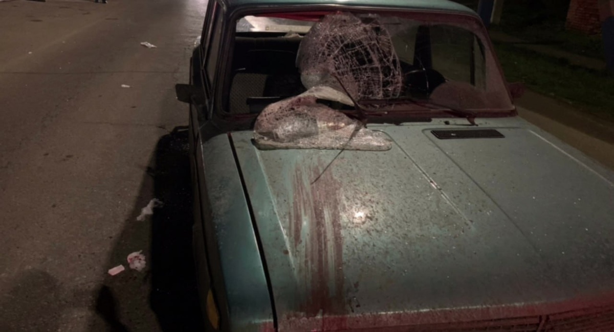    Скриншот видео t.me/gibdd123region