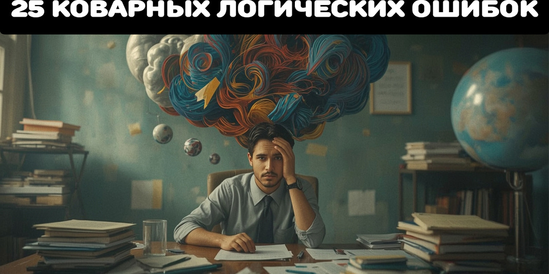 25 коварных логических ошибок, на которые стоит обратить внимание.