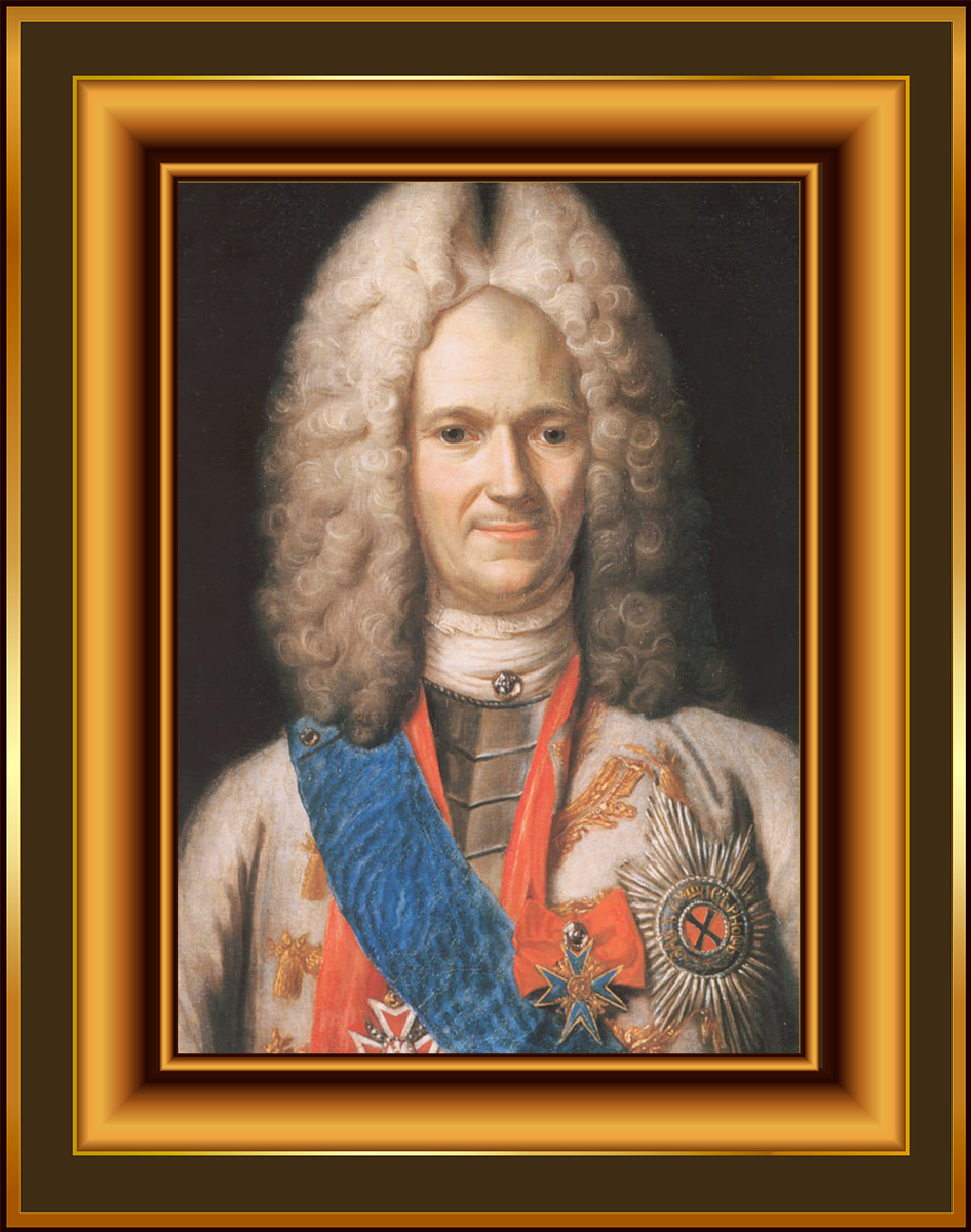 Портрет светлейшего князя А. Д. Меншикова. 1716—1720 гг.,
неизвестный художник