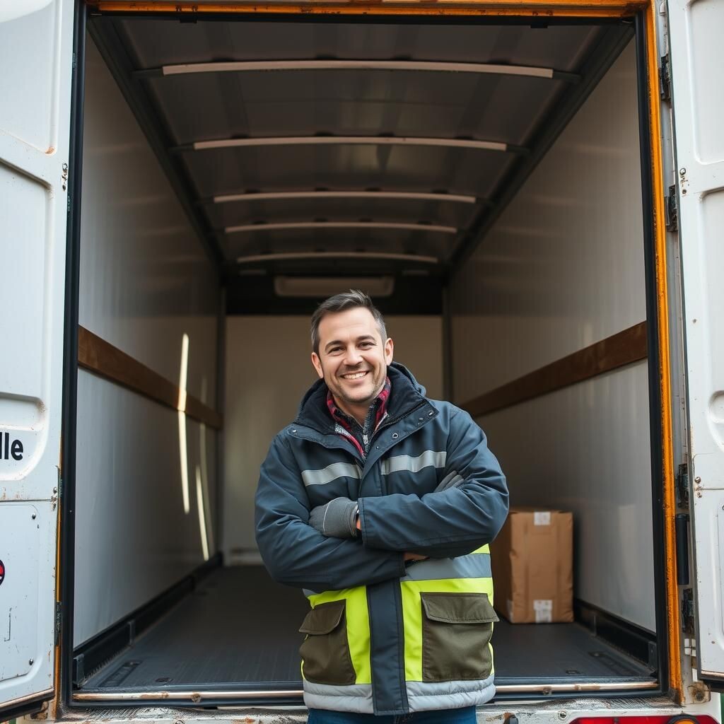 Довольный после дороботок Газельки 