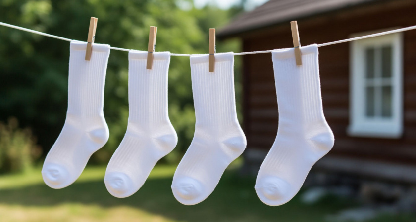    4 ложки в таз — и даже сильно заношенные носки станут белее первого снега: простой и полезный совет