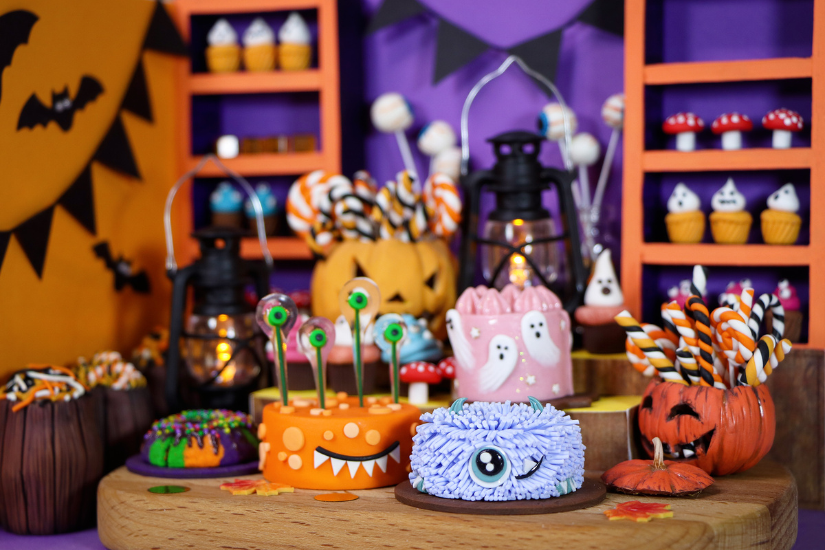 Творческая композиция в тематике Хэллоуина