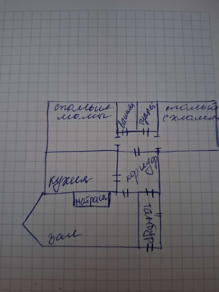 Вот тут лежали матрасы и в сторону тамбура это "что-то" "ушло"